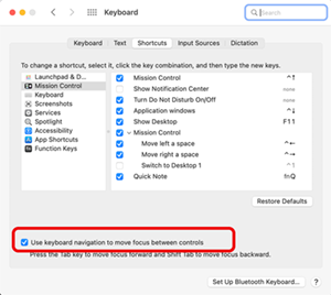 Web accessibility testing 1 - keyboard