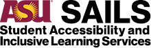 SAILS - Student Accessibility and Inclusive Learning Services